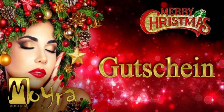 Geschenke Gutschein (Motiv Christmas) speziell für Geschenke zu Weihnachten